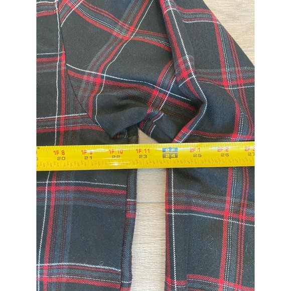 Dixxon Snap-On Tools Mens M Black Red Plaid Button Up Limited Edition Flannel - Picture 10 of 10